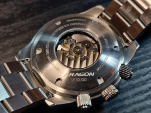 Aragon Regeneron T-100 luminescent watch for men
