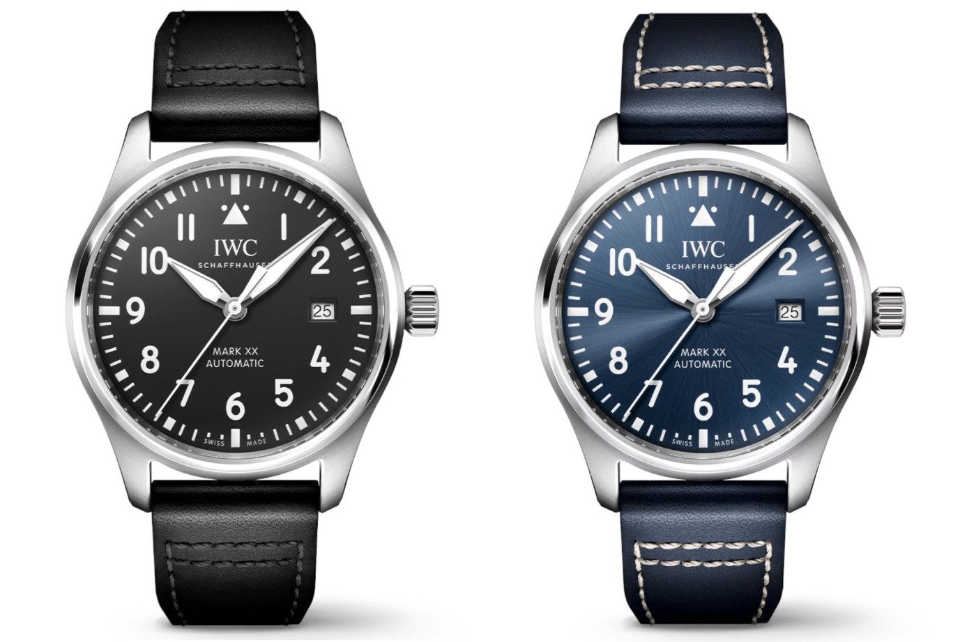 IWC Pilot's Watch Mark XX automatic date calendar watch for men