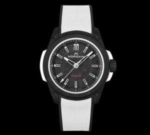 Norqain Wild One diving watch with a black dial modern design and 200m water resistance